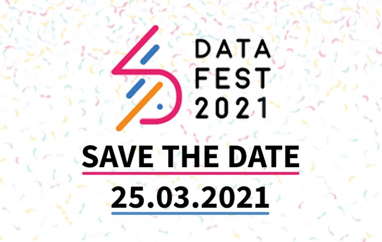 DataFest 2021 Save the date 25th March