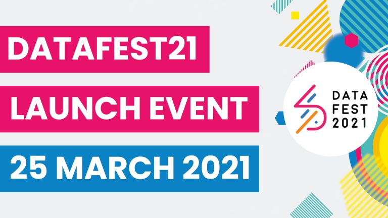 DataFest21 Launch event 25 March 2021