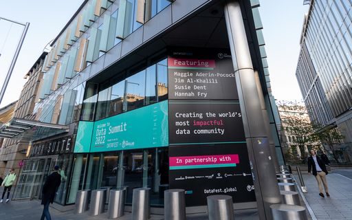 The outside of the EICC at Data Summit 2022
